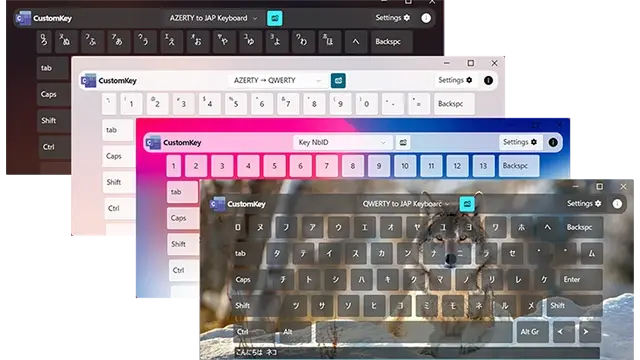 CustomKey screenshot